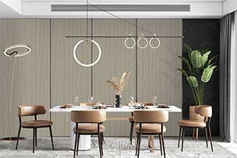 铜陵轻奢风格-餐厅