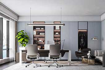 铜陵轻奢风格-书房