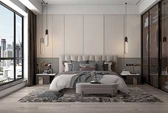 铜陵现代风格-卧室