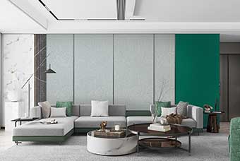 铜陵轻奢风格-客厅