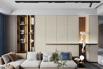 铜陵北欧风格-客厅