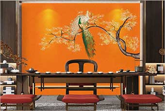 铜陵森佰汇航空纤维墙咔(春花秋月)