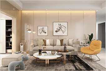 铜陵客厅空间案例