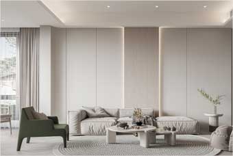 铜陵客厅空间案例